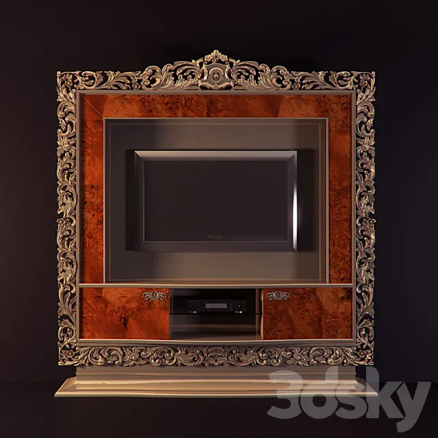 Cappelletti | Panel for TV Pasha 3DModel