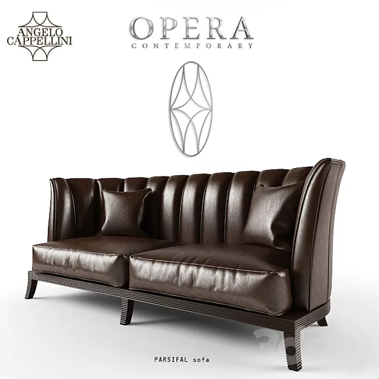 CAPPELLINI OPERA Parsifal sofa 3D Model
