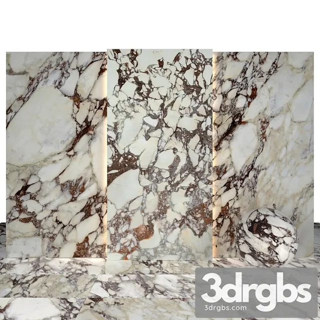 Capraia breach marble 3D Model Free