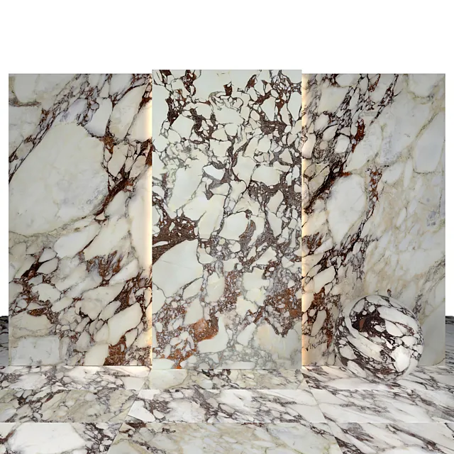 Capraia Breach Marble 3DModel