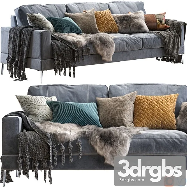 Capri Sofa 258 cm 3D Model Free