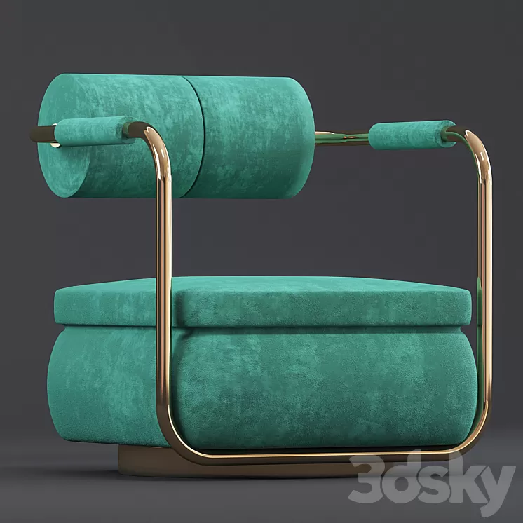 capri sofa 3D Model