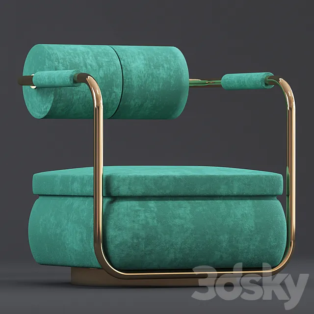 capri sofa 3DModel