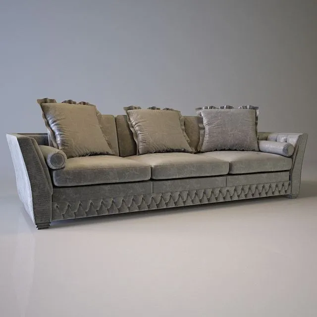 Capri Zanaboni Sofa 3D Model