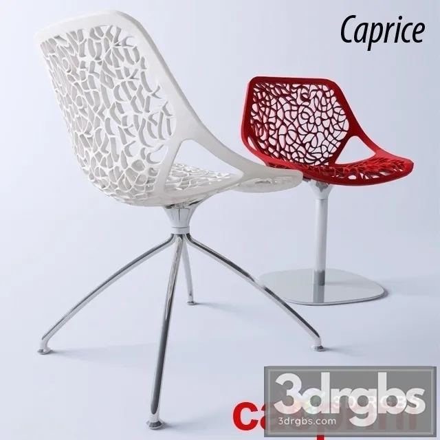 Caprice Armchair 3D Model Free