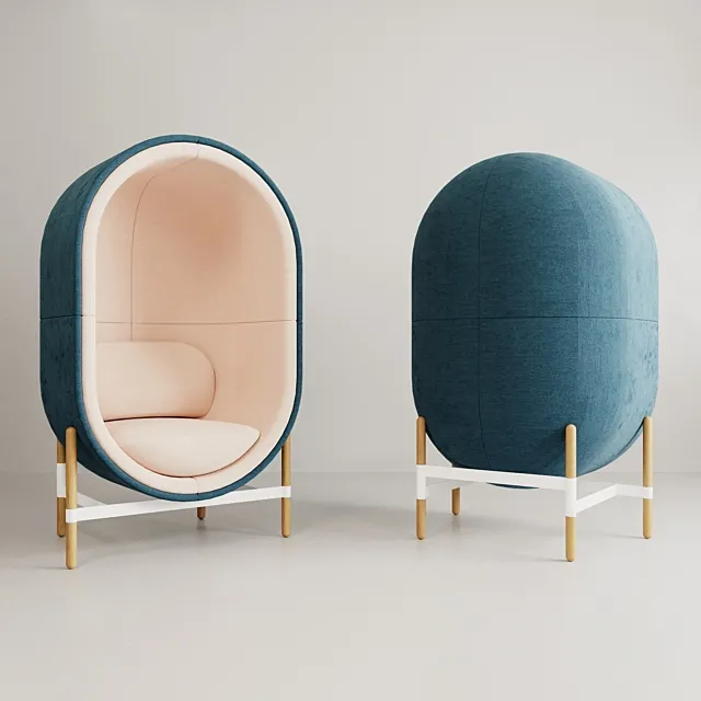 Capsule chair sofa Free Download