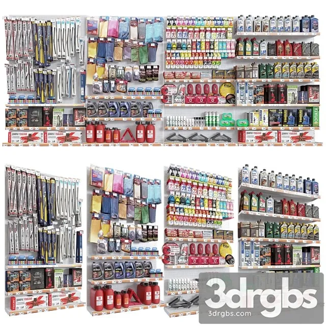 Car Acsessories 2 3D Model Free