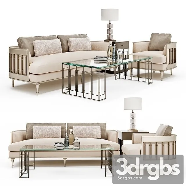 Caraco lV2 Sofa 3D Model Free