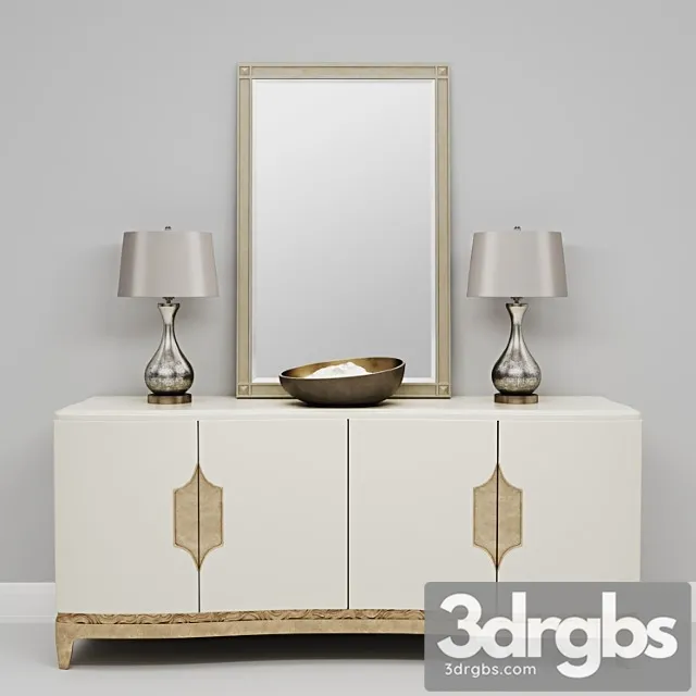 Caracole Adela set 2 3D Model Free