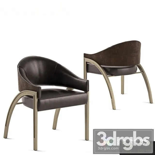 Caracole Architects Chair 3D Model Free