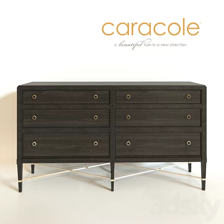 Caracole Chest - Masterpiece 3D Model