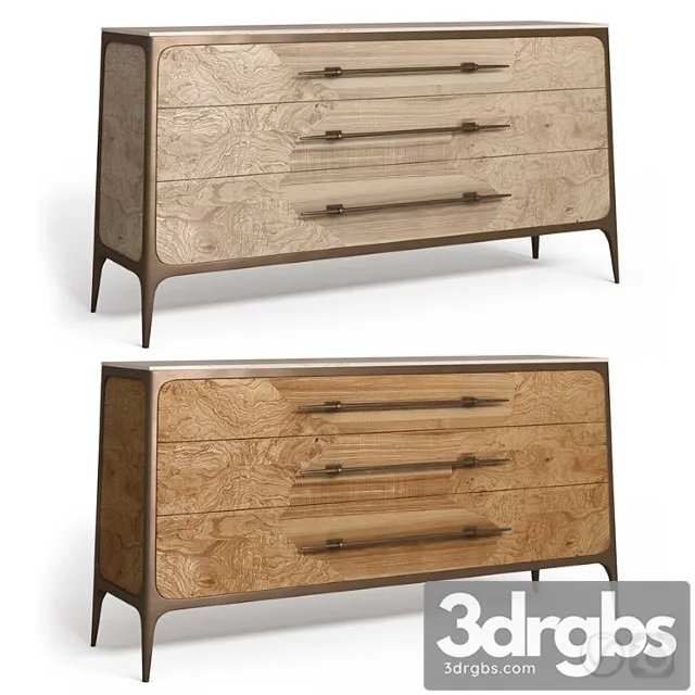 Caracole chest of drawers 2 3D Model Free
