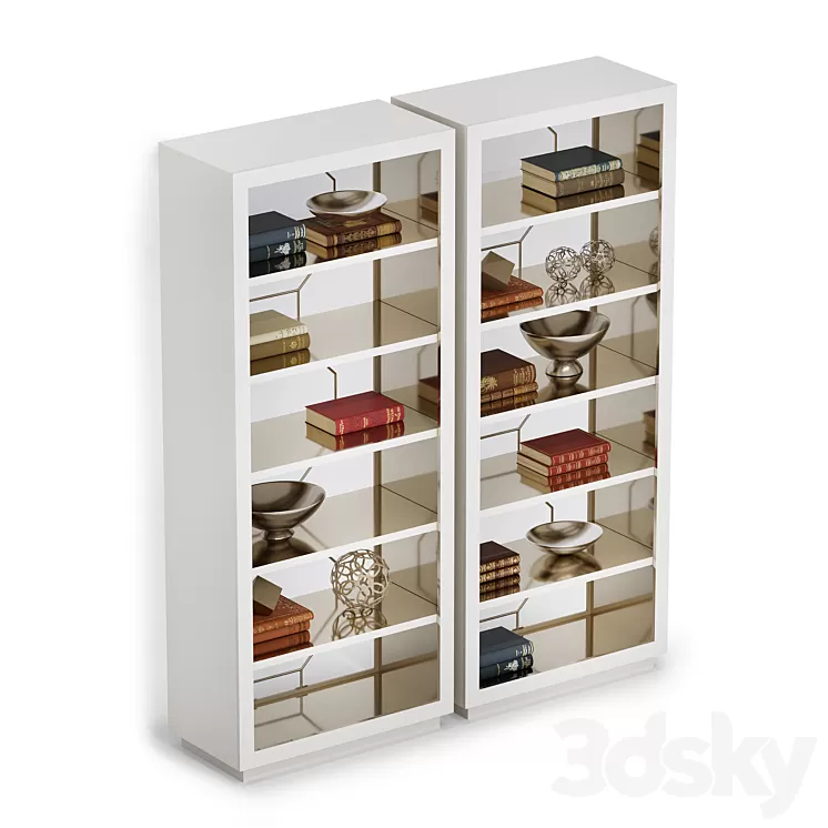 CARACOLE CLASSIC - GOING UP shelving rack 3D Model