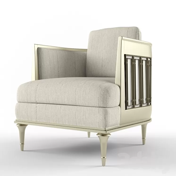 Caracole Classic Quit Your Metal-ing Chair 3D Model