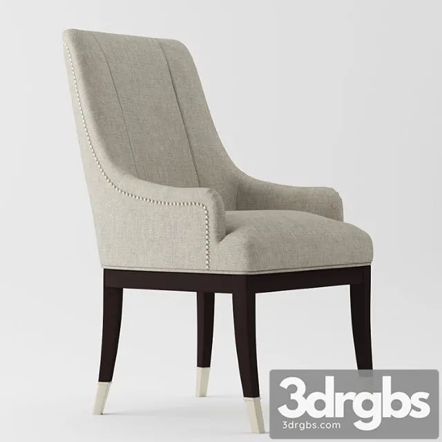 Caracole dining chair 2 3D Model Free