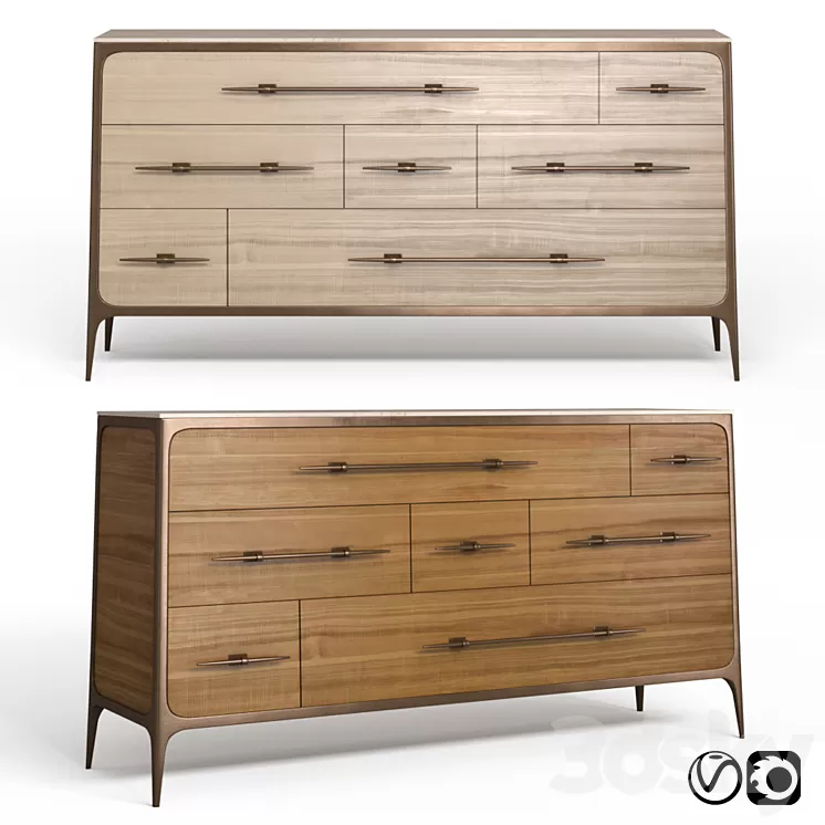 Caracole dressers 3D Model