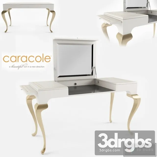 Caracole Dressing Table 3D Model Free