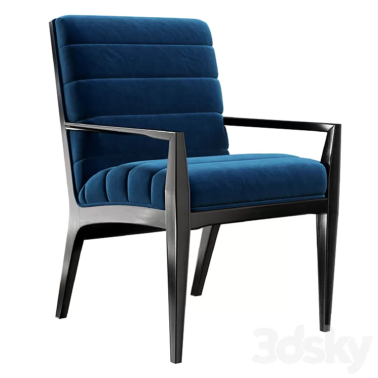 Caracole Edge armchair 3D Model Free