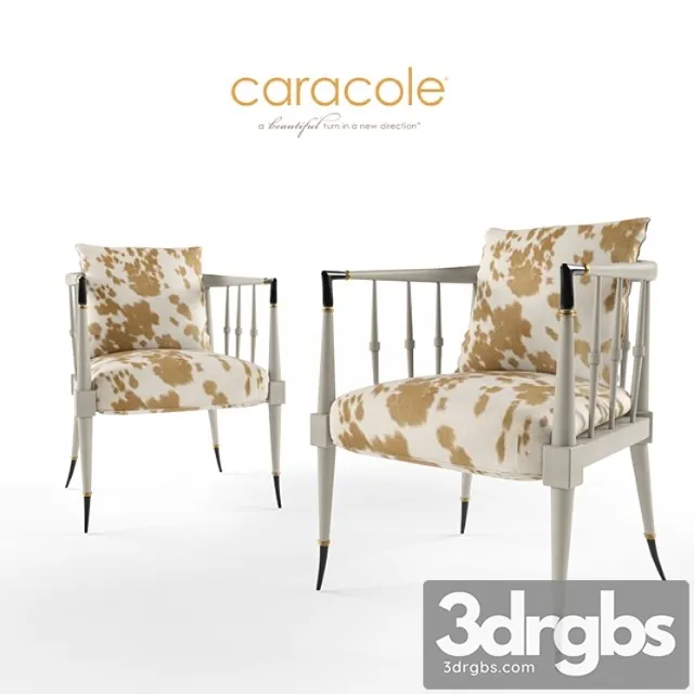 Caracole Hide Nor Chair 3D Model Free