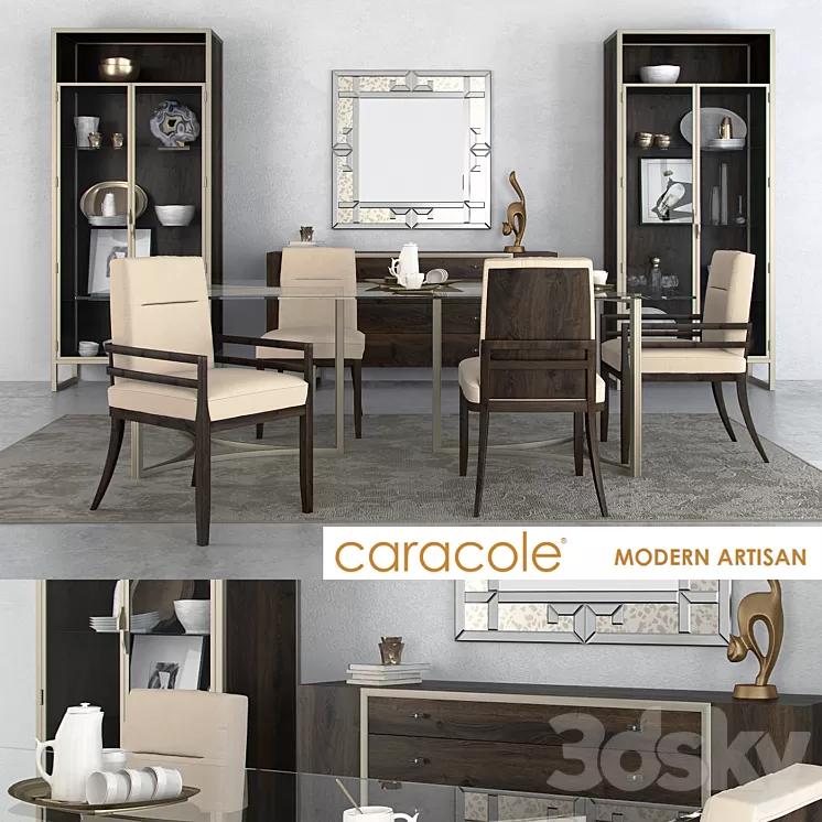 CARACOLE Modern Artisan Collection 3D Model
