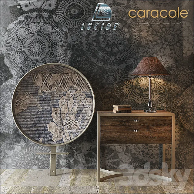 CARACOLE Nightstand ATS-NITSTD-001 Free Download