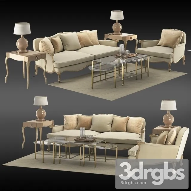 Caracole Set 3D Model Free