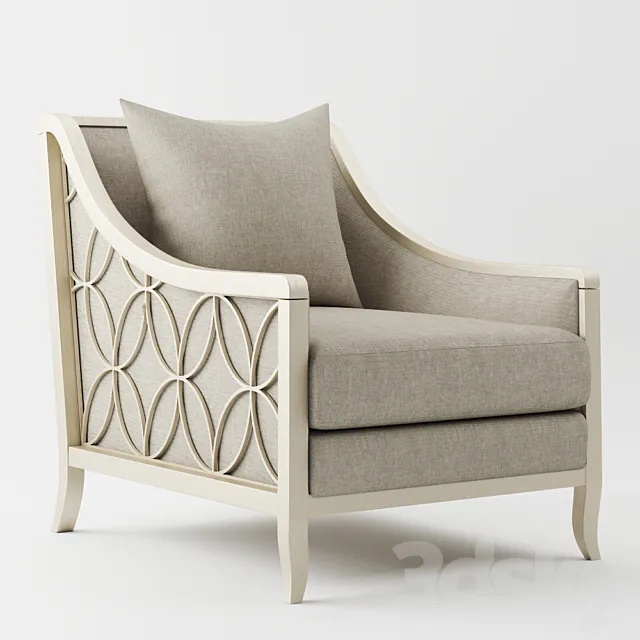 Caracole socail butterfly chair 3D Model