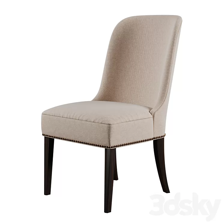 caracole Streamline Side Chair 3D Model