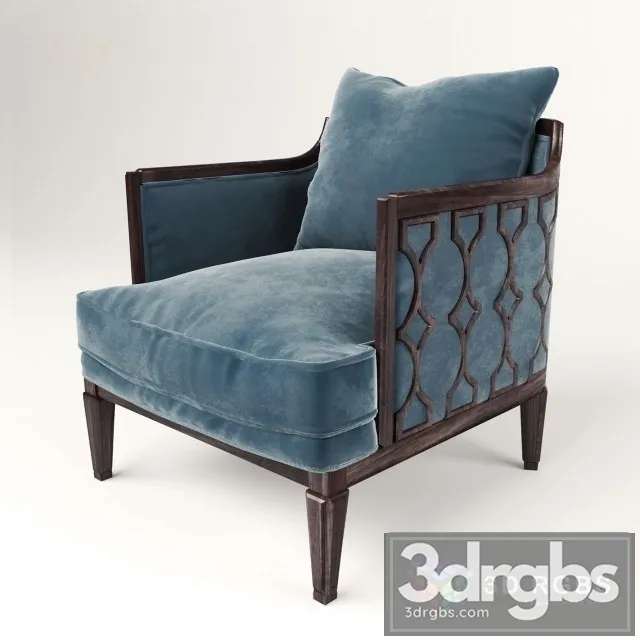 Caracole The Bee Knees Armchair 3D Model Free