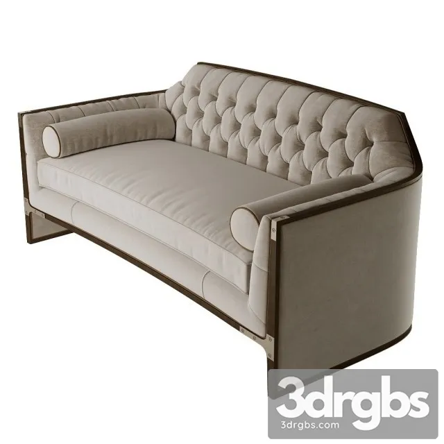 Caracole The Cat Meow Sofa 3D Model Free