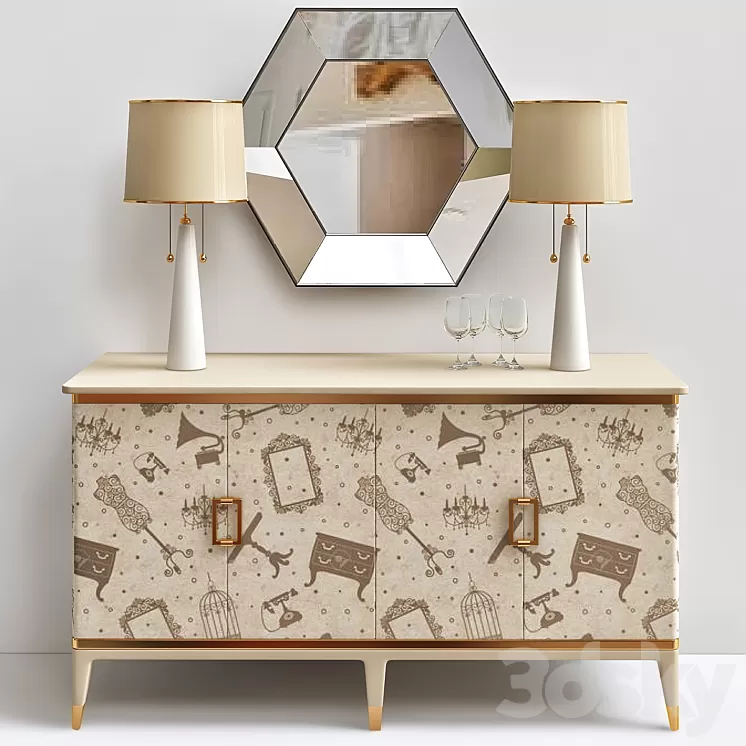 Caracole Turn A New Leaf 3D Model