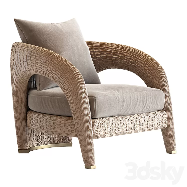 Caracole Weave Me Be Chair 3D Model