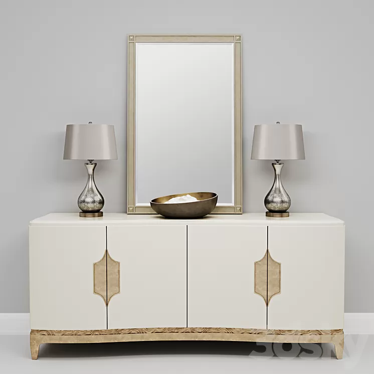 Caracole_Adela set 3D Model