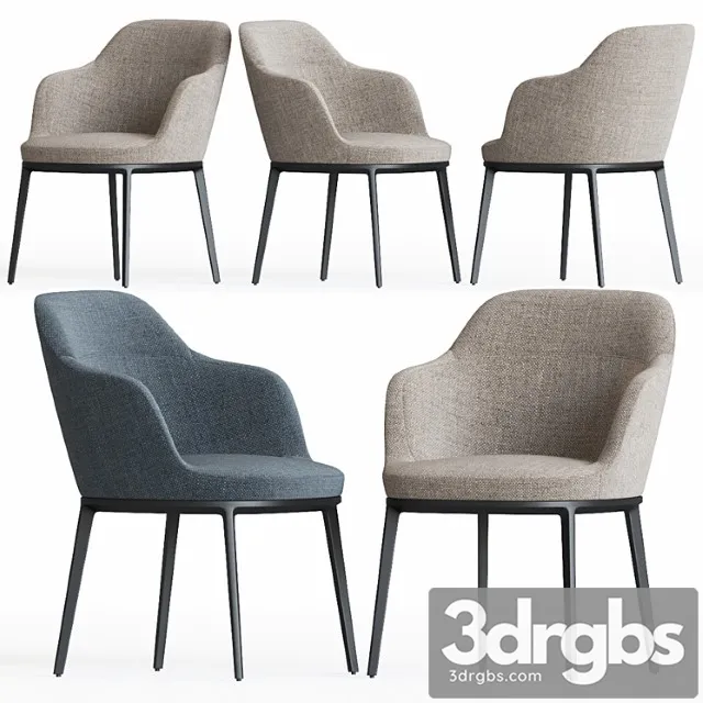 Caratos chair maxalto 3D Model Free