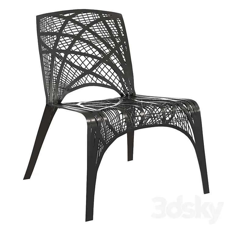 Carbon-Fiber chair Marleen Kaptein for Label Breed 3D Model Free
