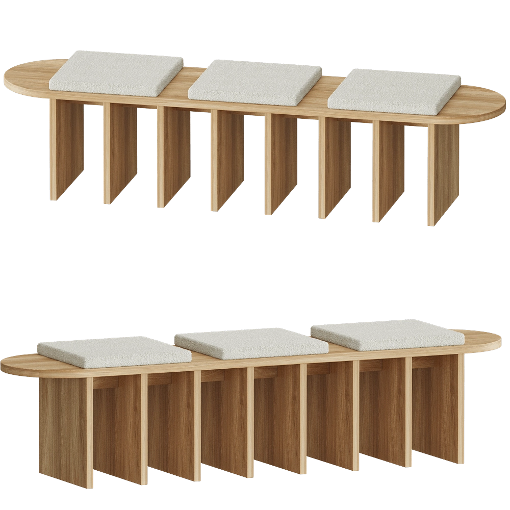 Carel Woodworks - Bench Onix 3D Model