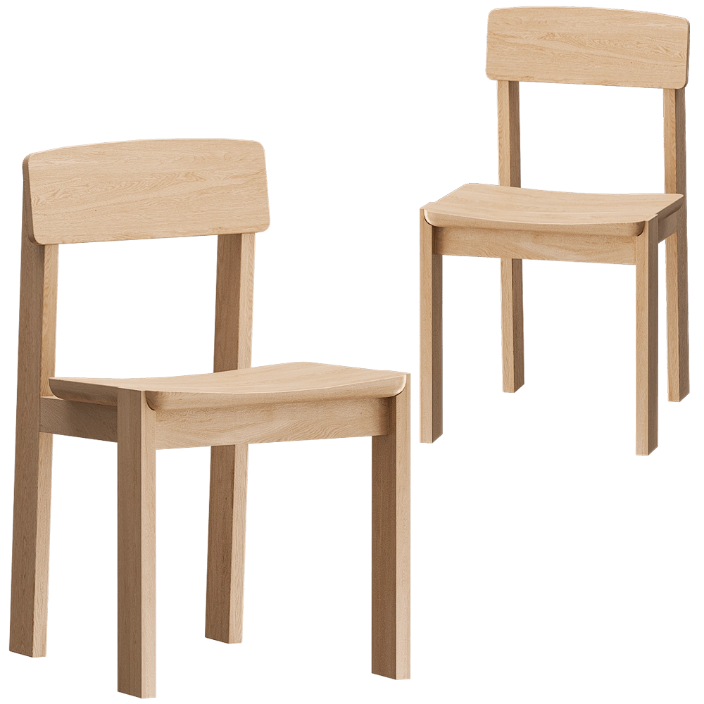 Carel Woodworks - Chair Pasco 3D Model