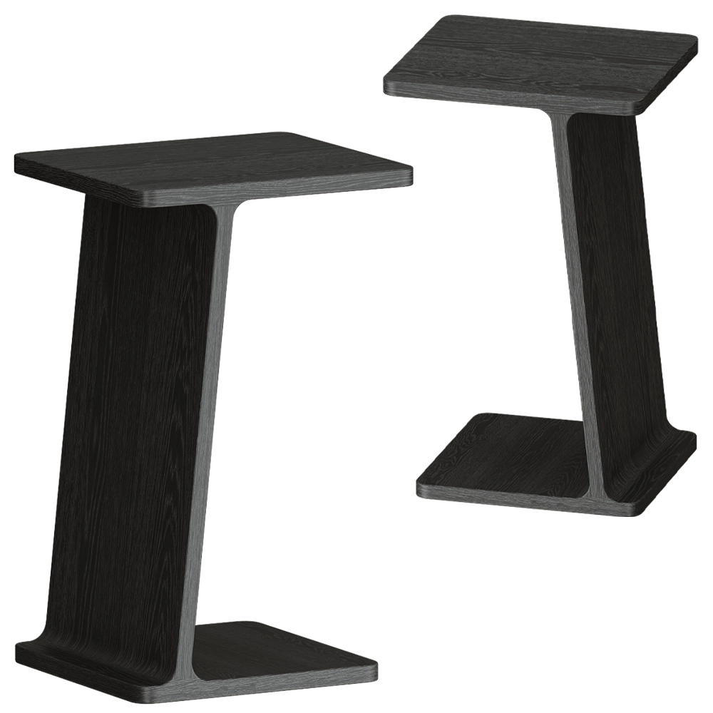 Carel Woodworks - Side table Opium 3D Model