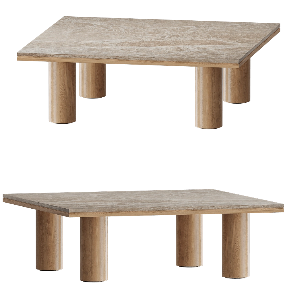 Carel Woodworks - Table Yzma 3D Model