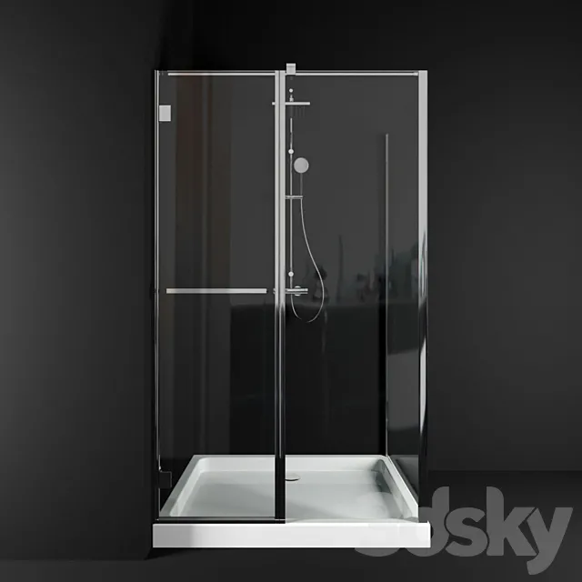 Carena KDJ shower and shower system Fresh 7Q. 3DModel