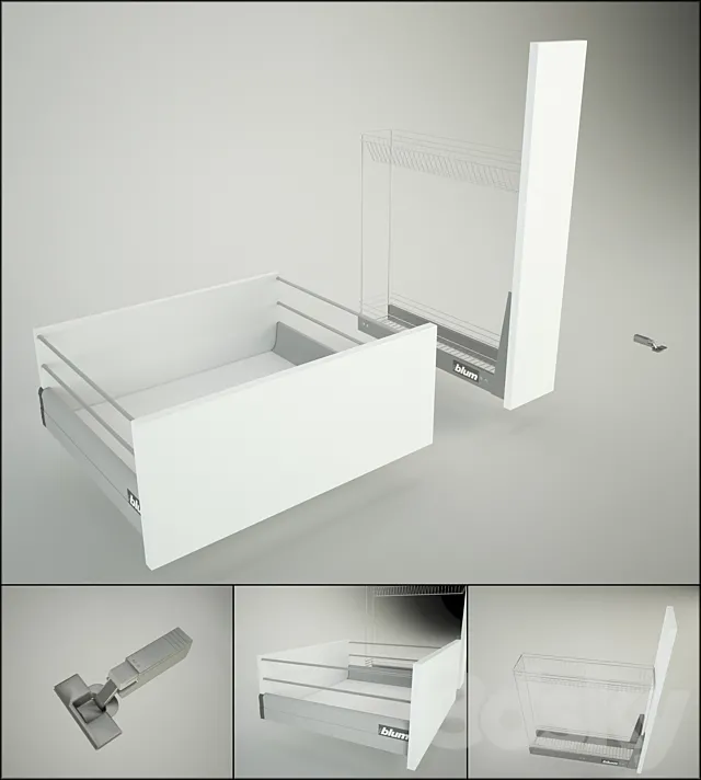 cargo. tandembox and loop 3DModel