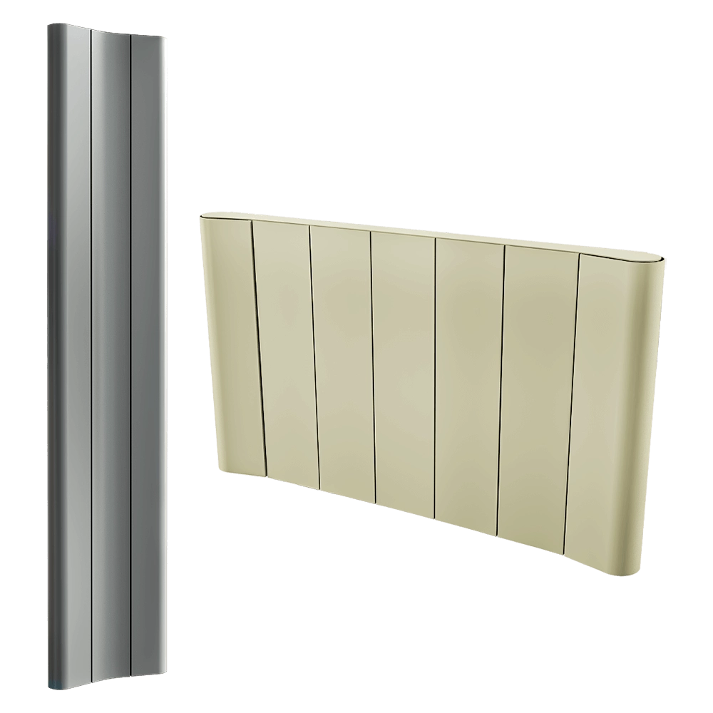 CARISA - Radiator Curvy 3D Model