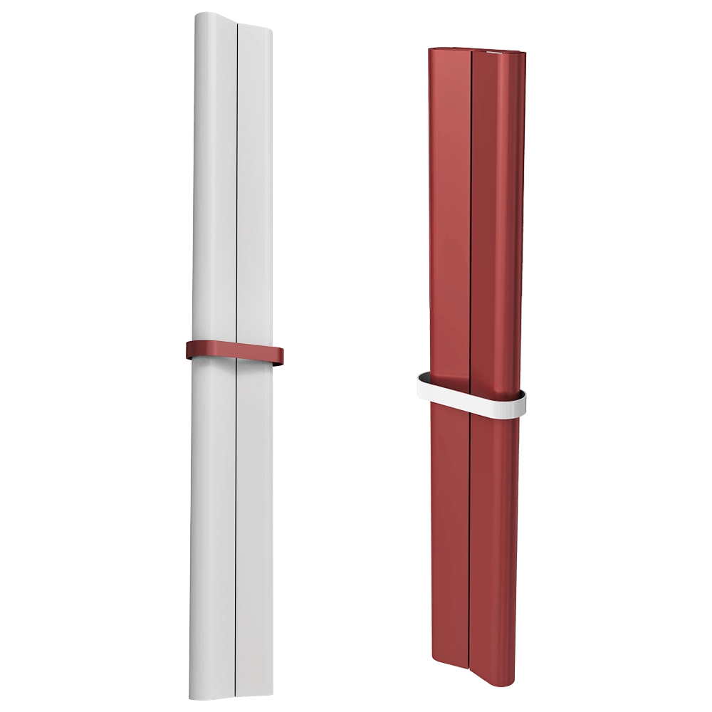 CARISA - Radiator Curvy bath 3D Model