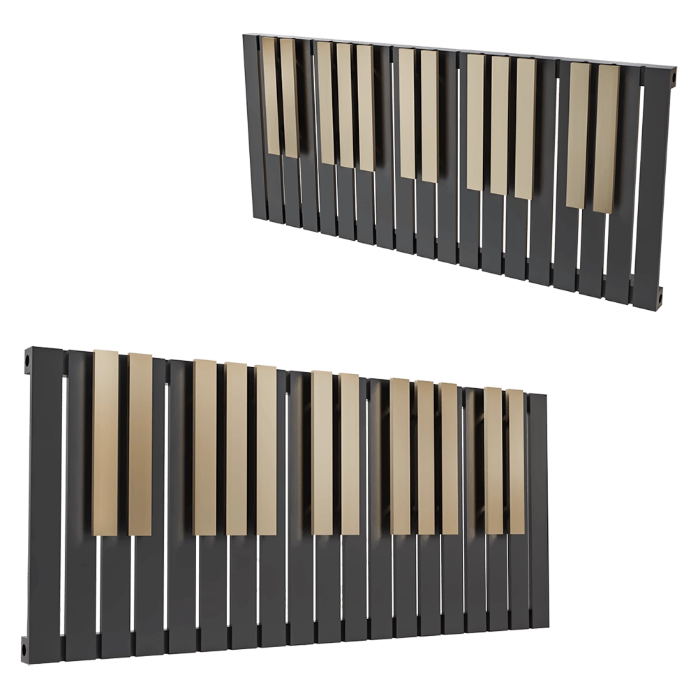 CARISA - Radiator Piano 3D Model