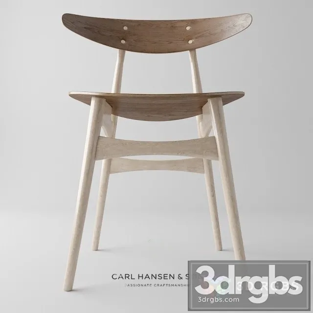 Carl Hansen CH33T 3D Model Free