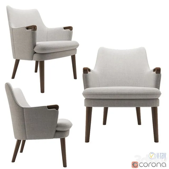 Carl Hansen CH71 3D Model