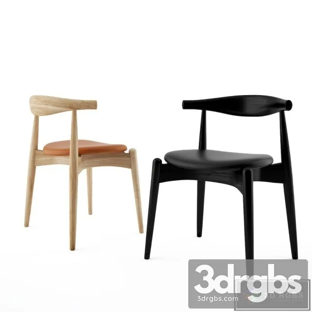 Carl Hansen Son CH20 Elbow Chair 3D Model Free