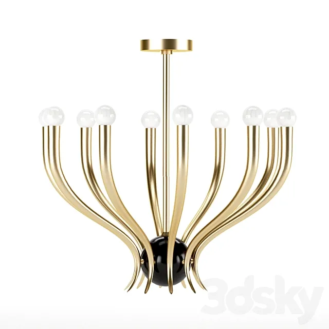 Carlisle Chandelier 3D Model