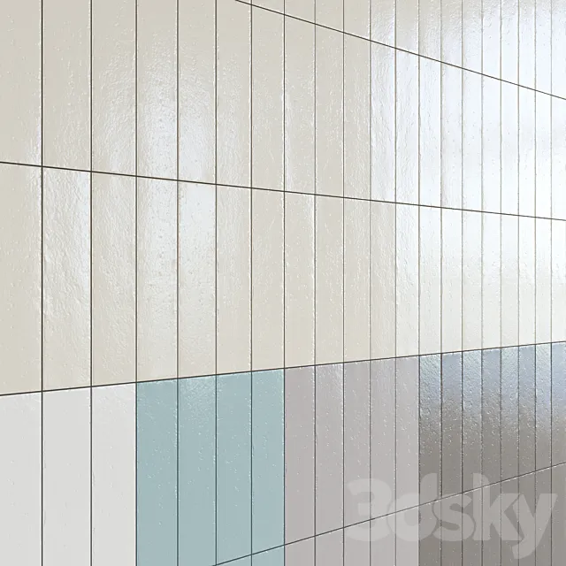 Carmen Calpe tile collection 3D Model