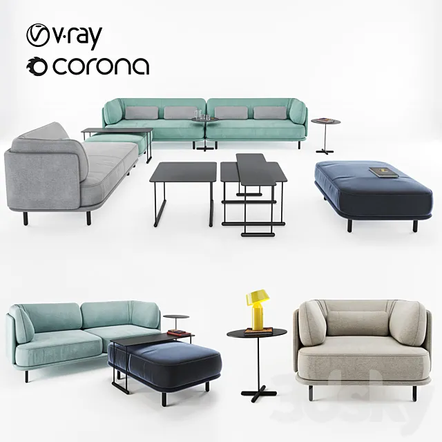 Carmenes numeral 3D Model